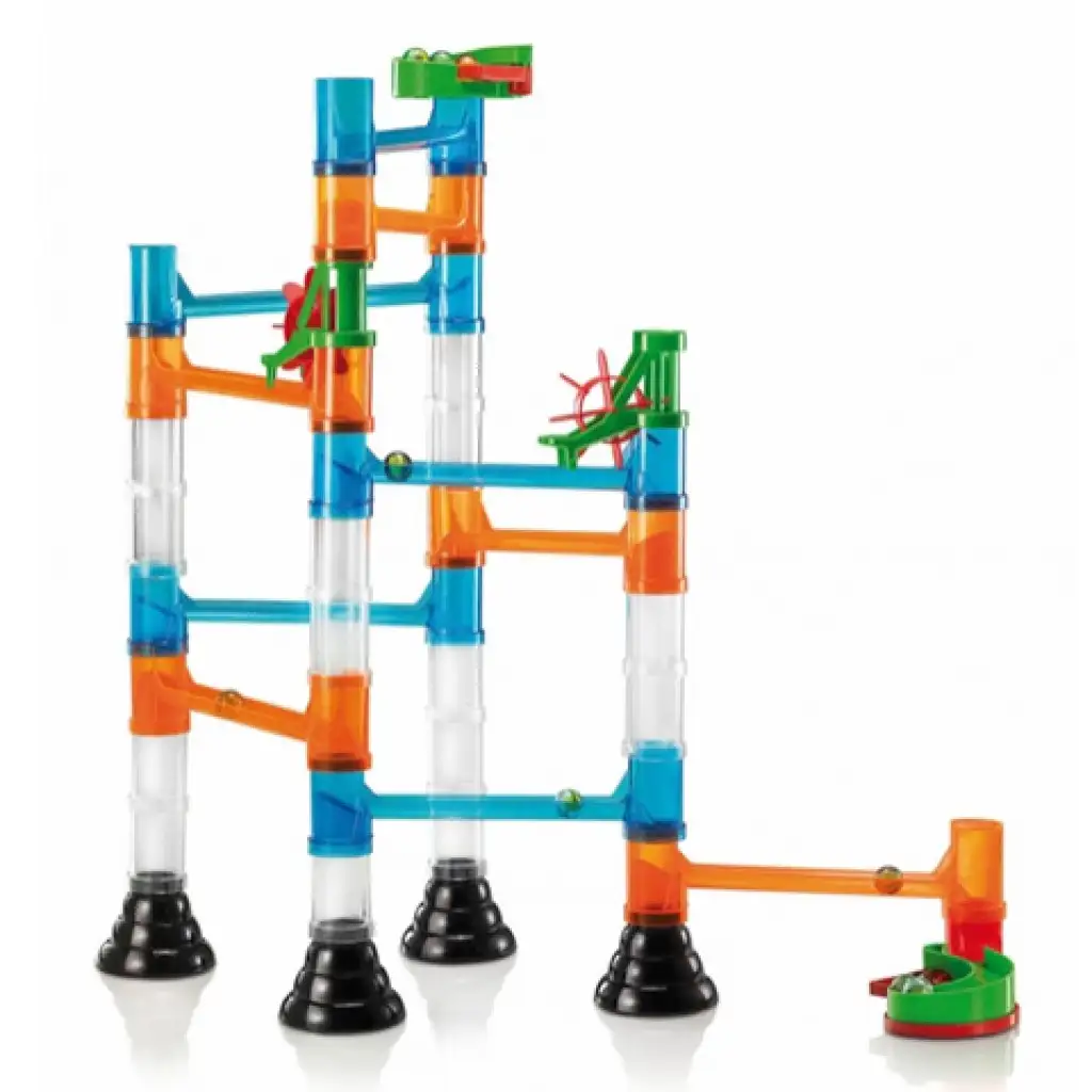 Quercetti: Migoga Átlátszó golyópálya 45db-os kép 2