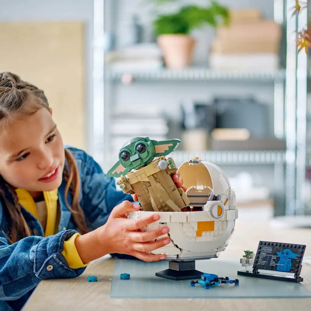 LEGO® Star Wars™: Grogu™ lebegő bölcsővel (75403) kép 3
