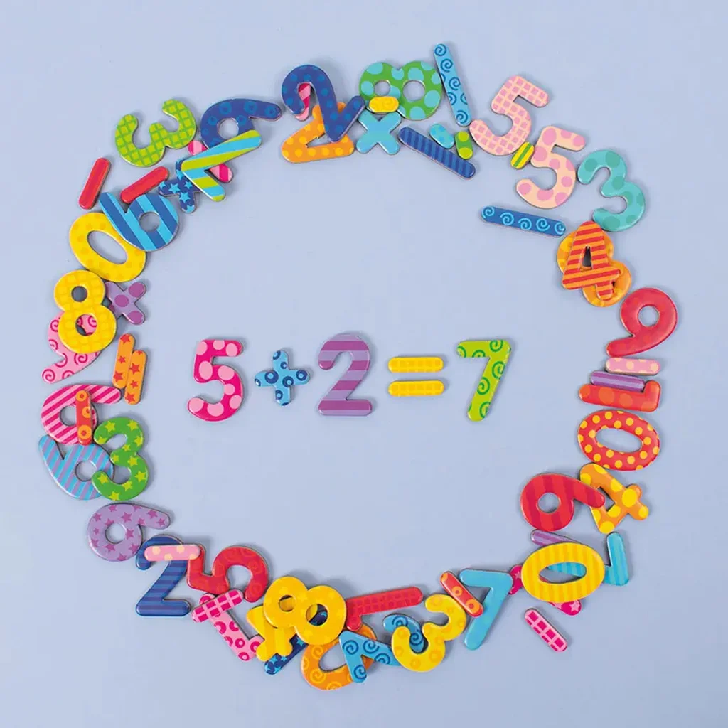 PlayBox: Mágneses számok és szimbólumok 68db-os szett kép 2