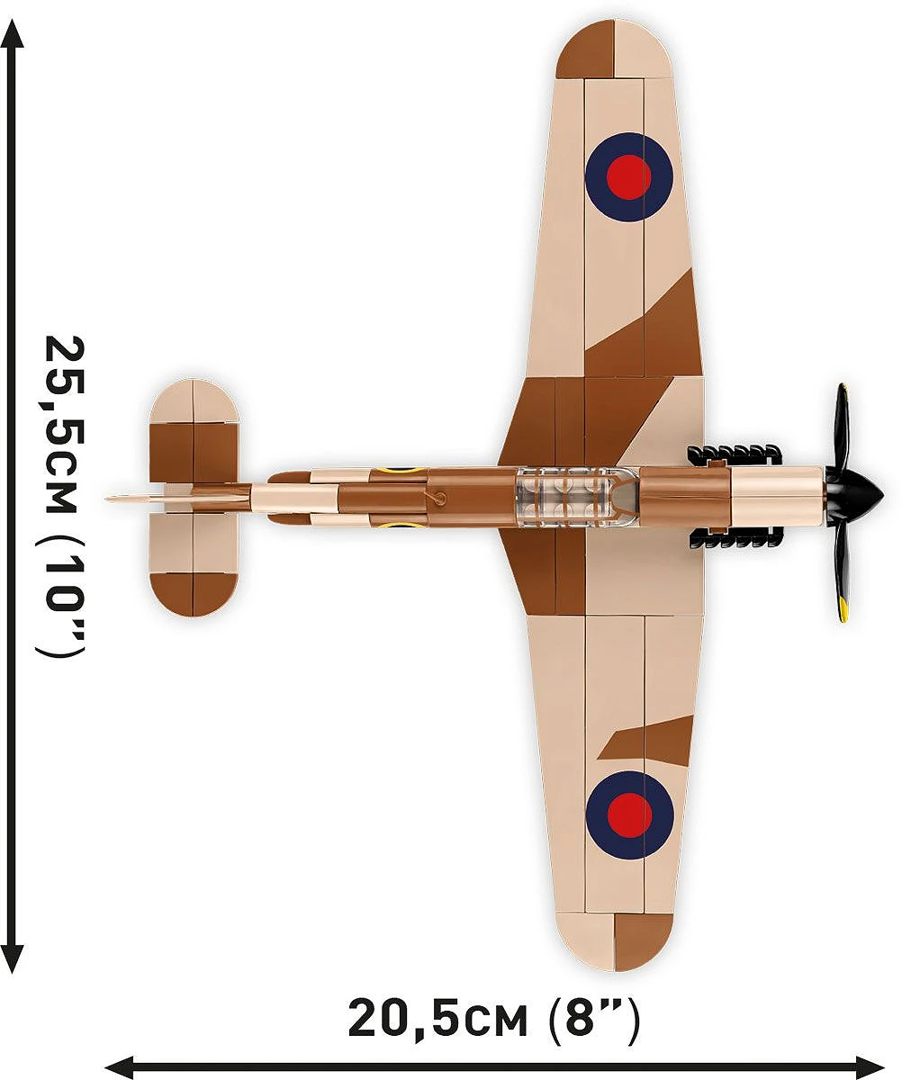 COBI: Hawker Hurricane Mk I építőjáték (5866) kép 5