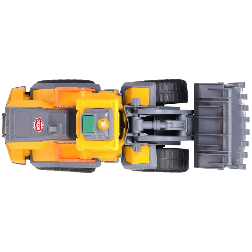 Volvo homlokrakodó fény és hang effektekkel 23cm - Dickie Toys kép 2