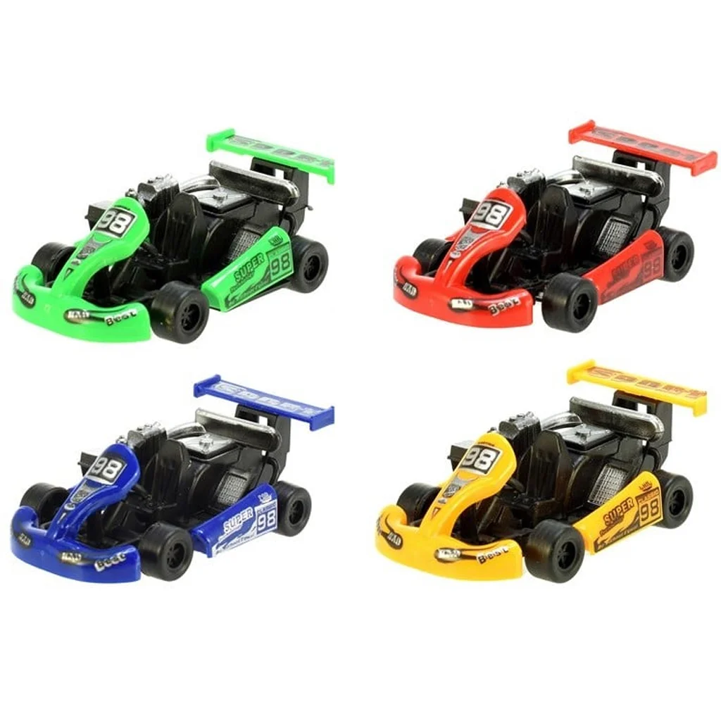 Turbo Racers Go-kart versenyautó többféle változatban 1db kép 2