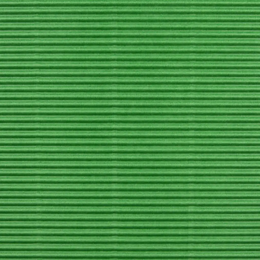 Zöld 3D dekor hullámkarton B2 50x70cm 1db