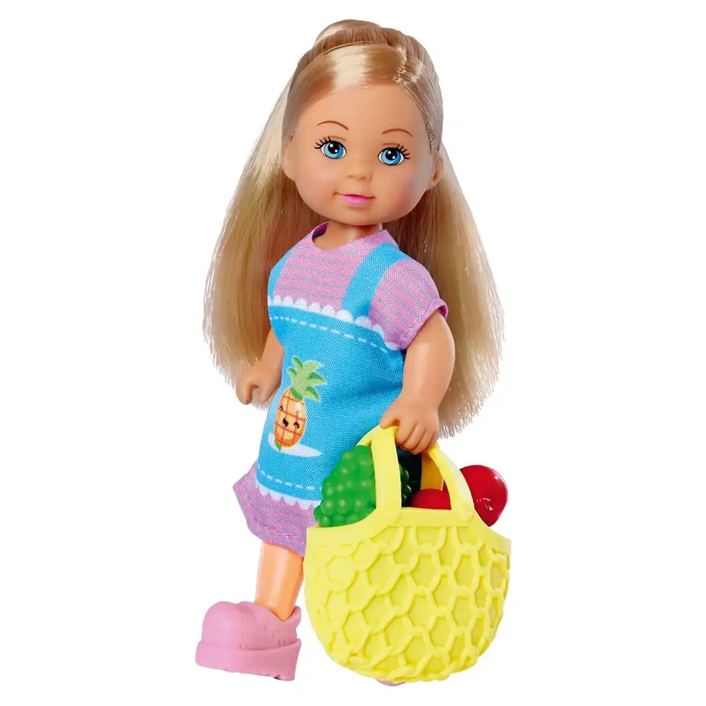 Évi Love: Évi baba gyümölcs standdal játékszett - Simba Toys kép 3