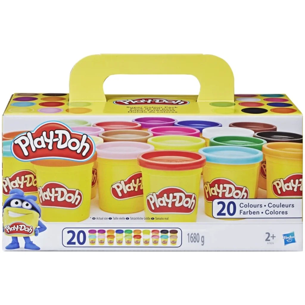 Play-Doh: Szuper színek 20db-os gyurmaszett - Hasbro kép 2