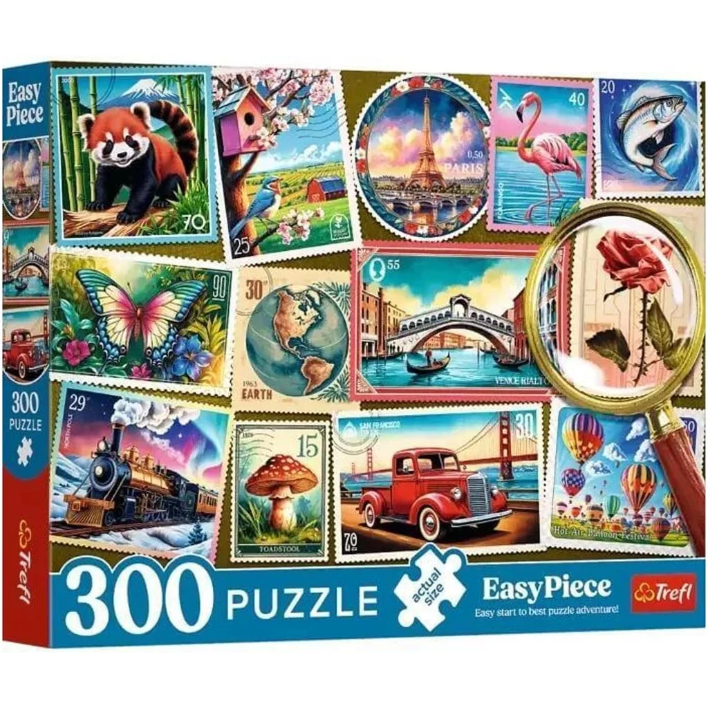 Bélyeggyűjtemény Easy Piece 300db-os puzzle - Trefl
