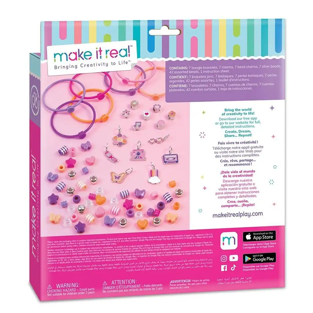 Make It Real: Ékszerkészítés, karperecek retro charmokkal kép 2