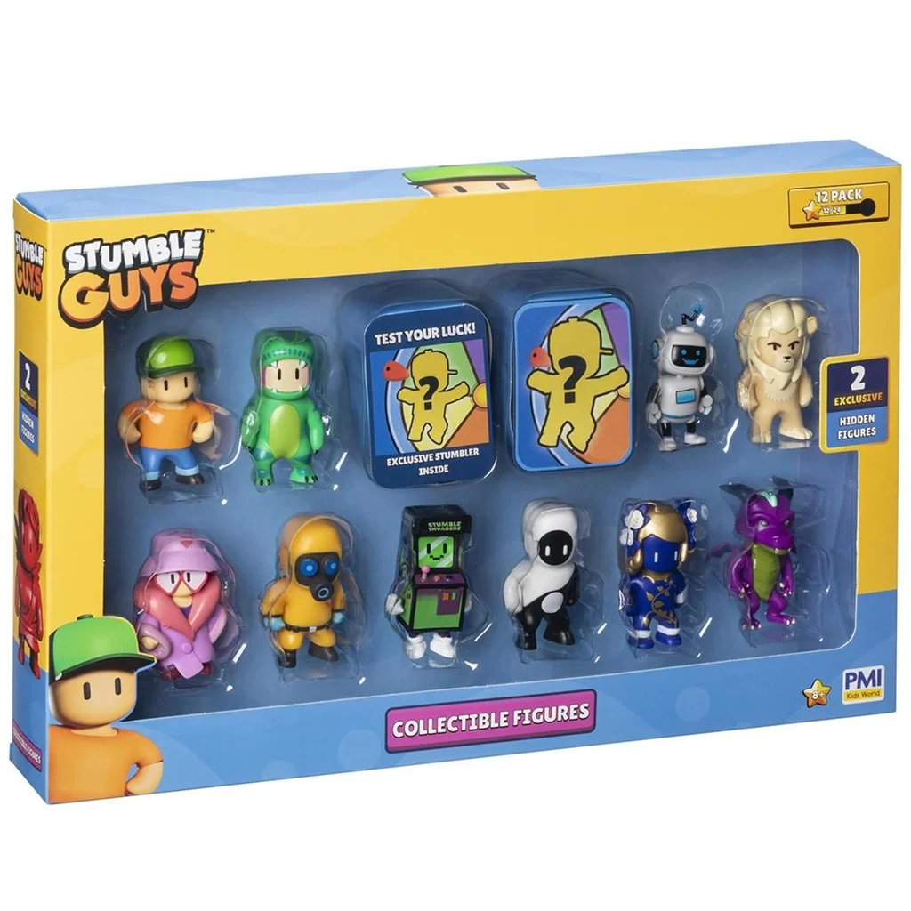 Stumble Guys 12db-os mini figura csomag 2.sorozat