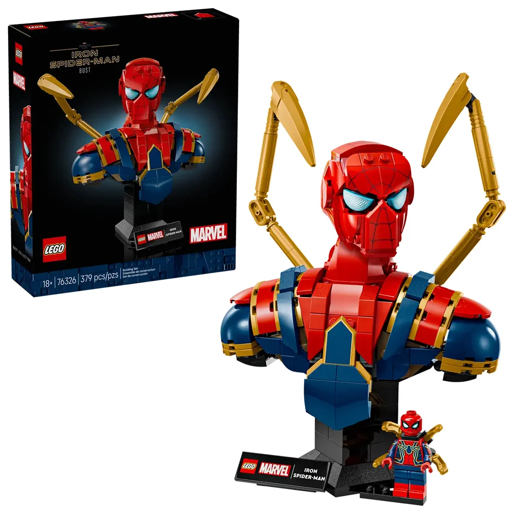 LEGO® Marvel: Vas Pókember mellszobor (76326)