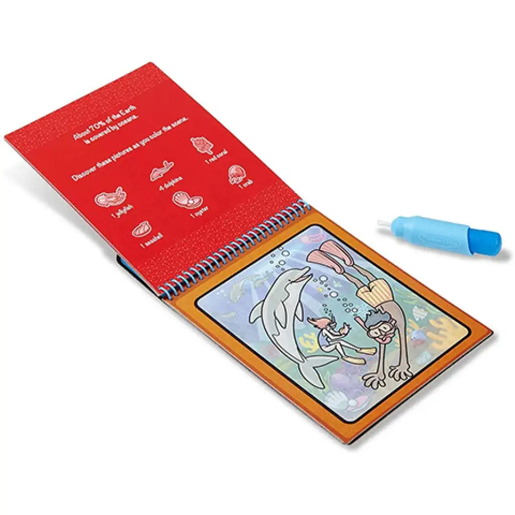 Rajzolás vízzel: Kalandozás kreatív játék - Melissa & Doug kép 3