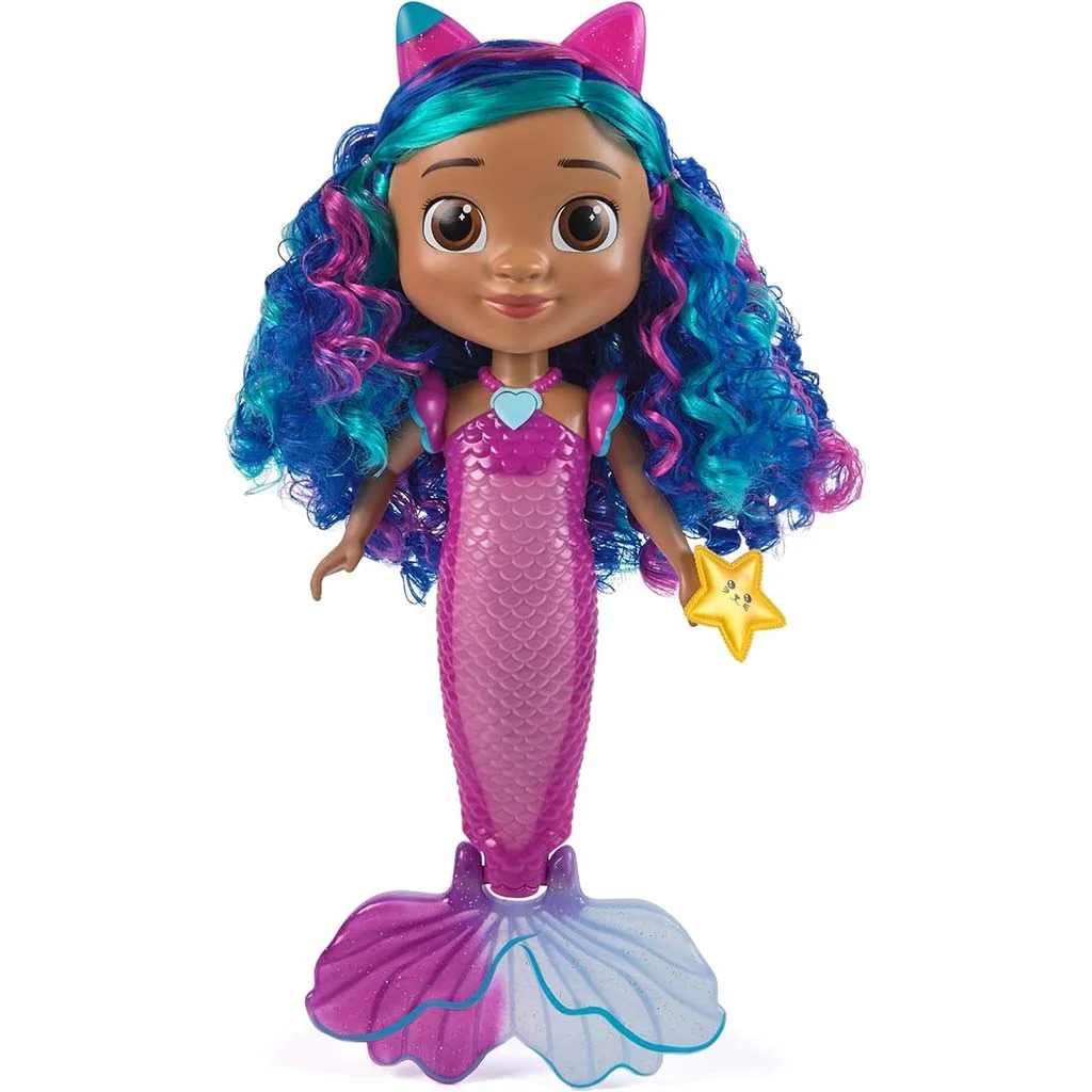 Gabi babaháza Mozi: Éneklő és ragyogó sellő Gabi baba - Spin Master kép 3