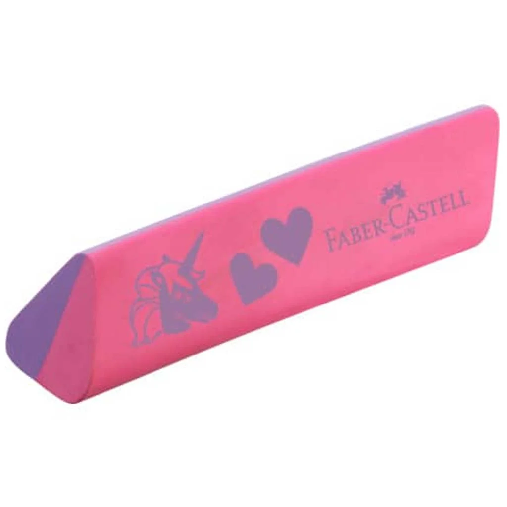 Faber-Castell: Unikornisos háromszög radír 1db kép 2