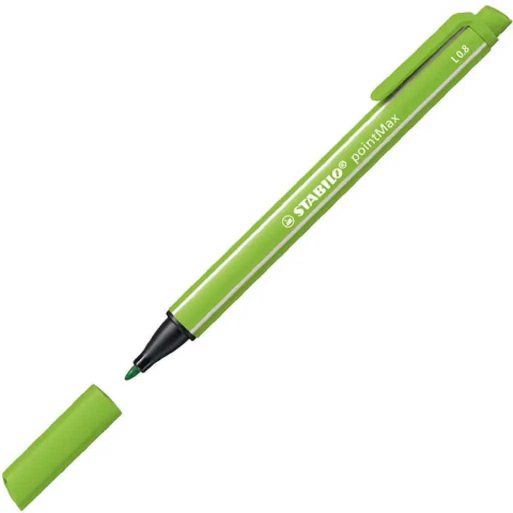 Stabilo: pointMax rostirón világoszöld színben M 0,8mm kép 2