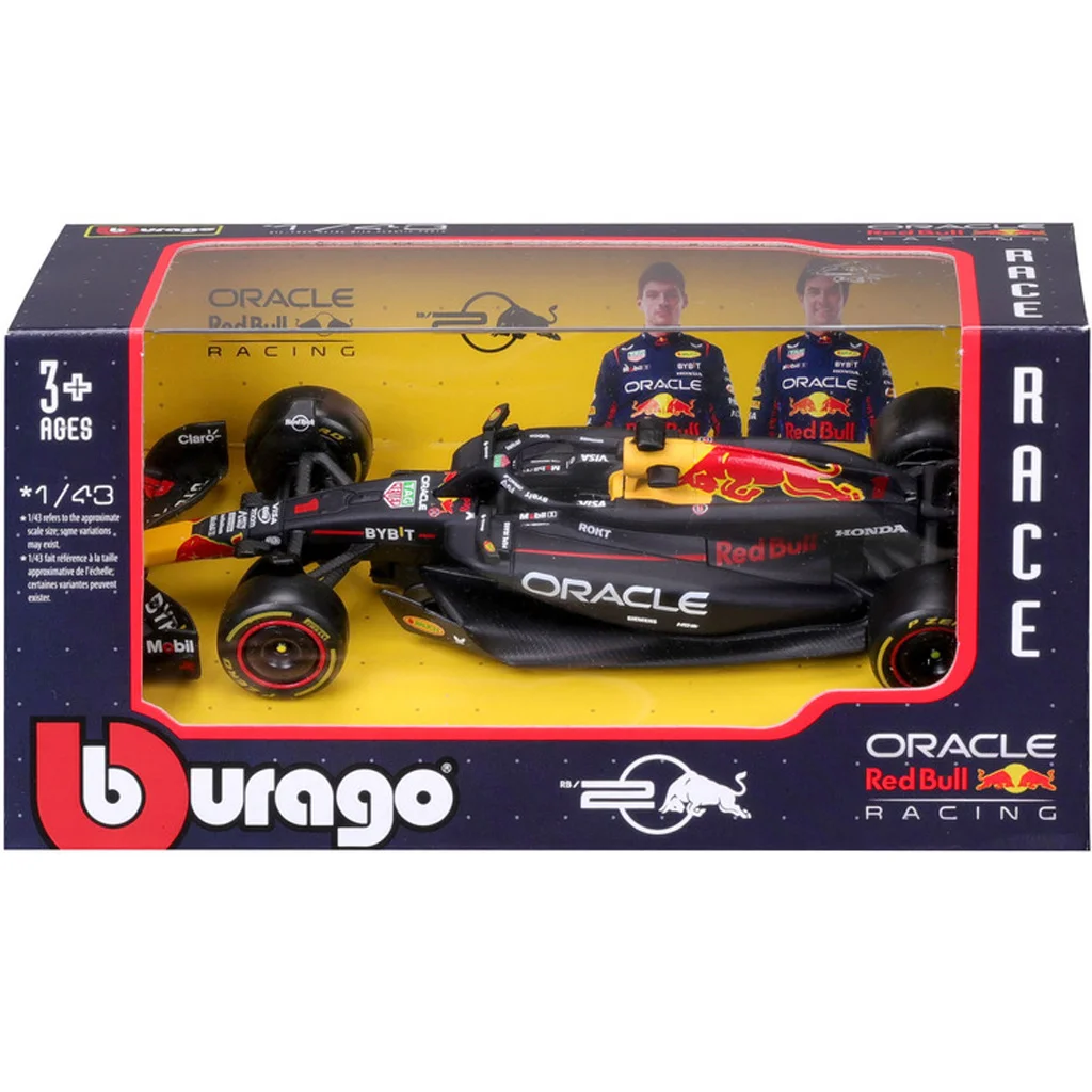Bburago: Red Bull RB20 F1 versenyautó fém autómodell 1/43