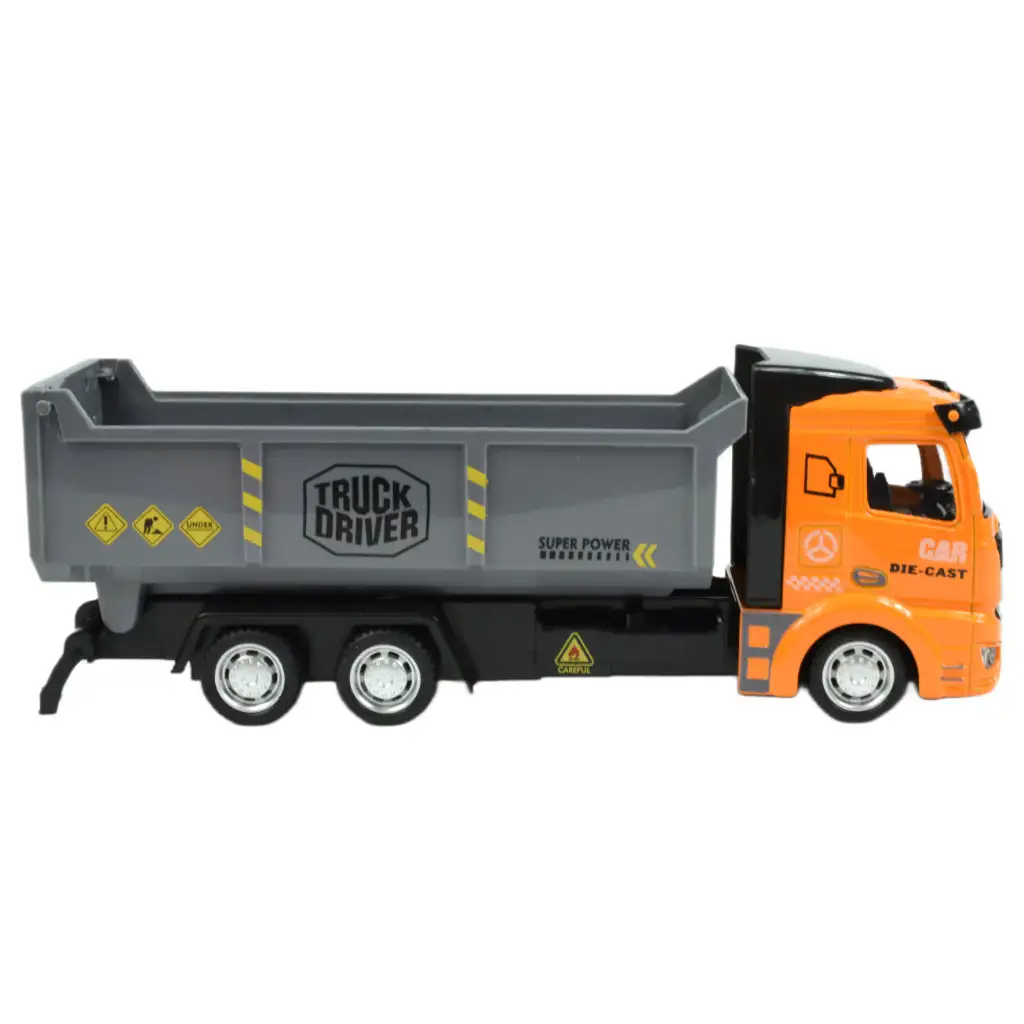 Truck Driver: Lendkerekes billencses teherautó 19cm kép 3