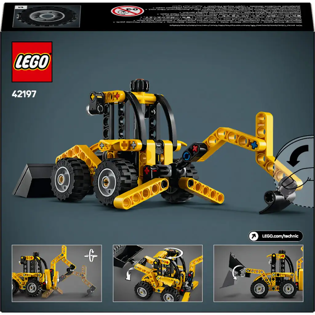 LEGO® Technic: Árokásó rakodó (42197) kép 5