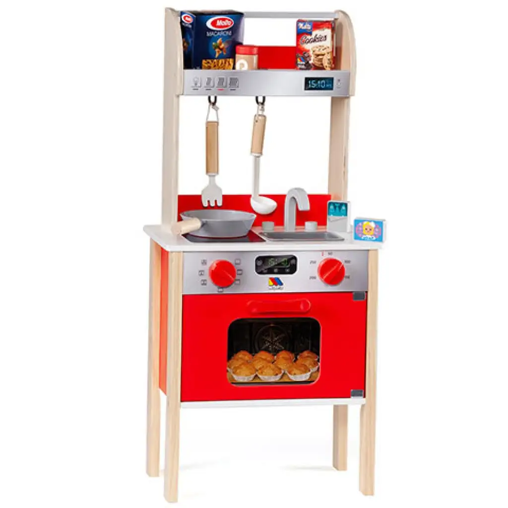 Molto: Nature My First játékkonyha fa játékszett 10db kiegészítővel kép 2