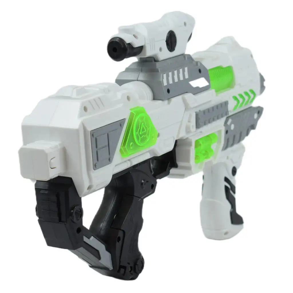 Space Series: Űrfegyver fénnyel és hanggal, támasztékkal és célzóval 40cm kép 2