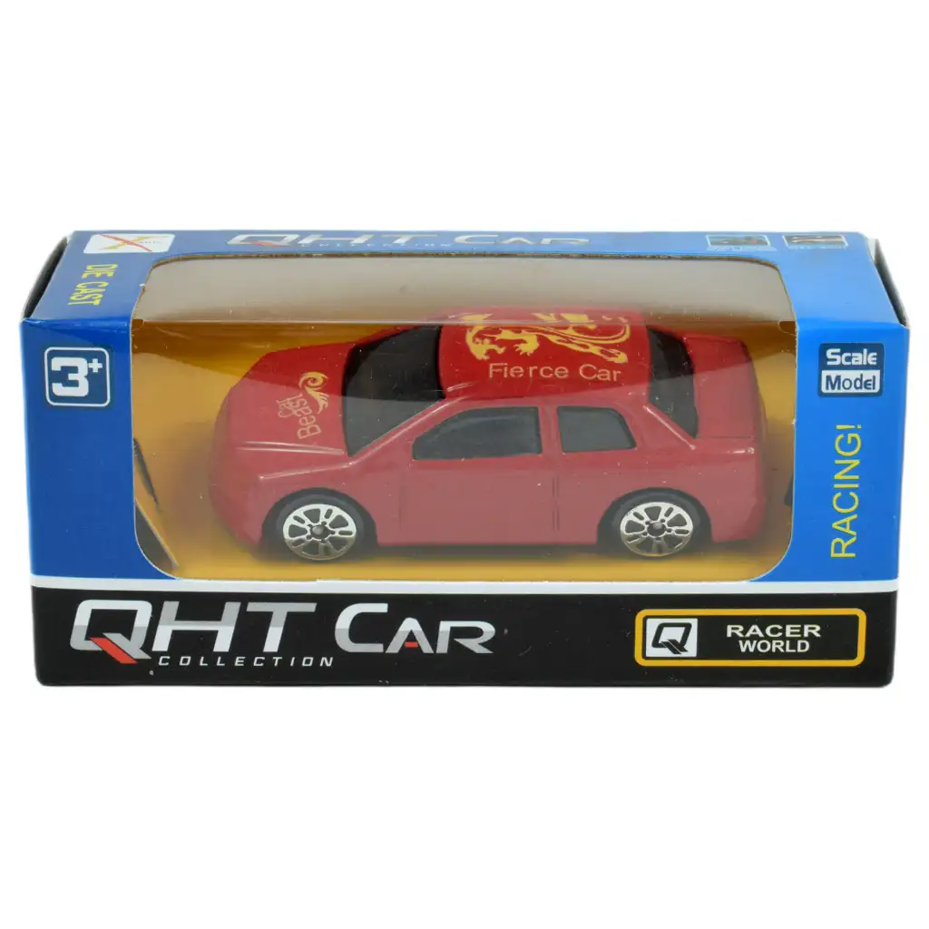 QHT Car Collection: Fém versenyautó szett többféle változatban 1db 1/64 kép 8