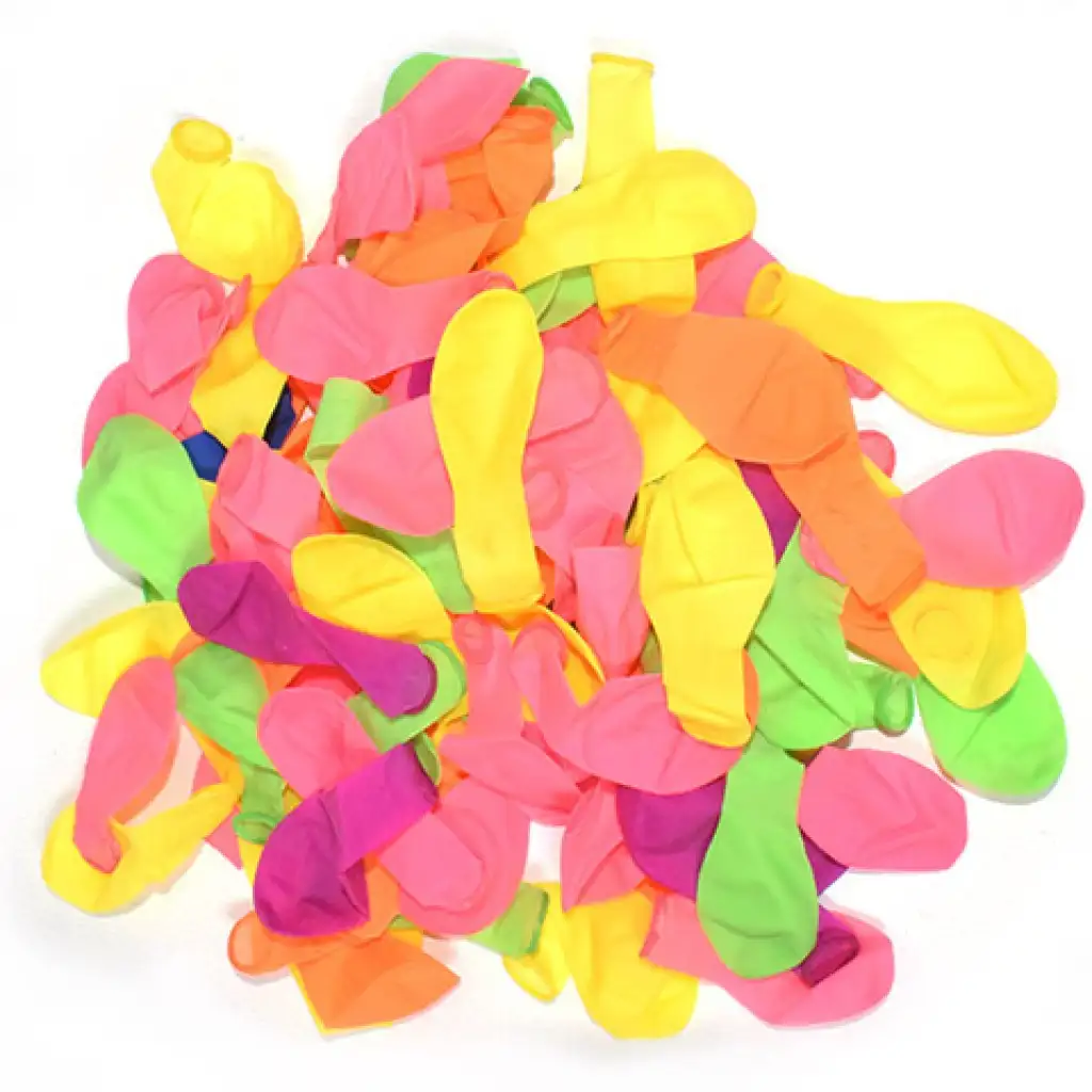 100 db-os színes vízibomba szett kép 2