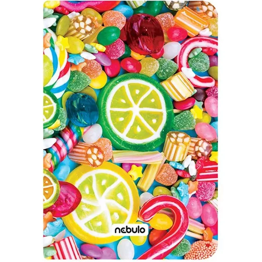 Nebulo: Gumis mappa A/4-es méret Cukorkák