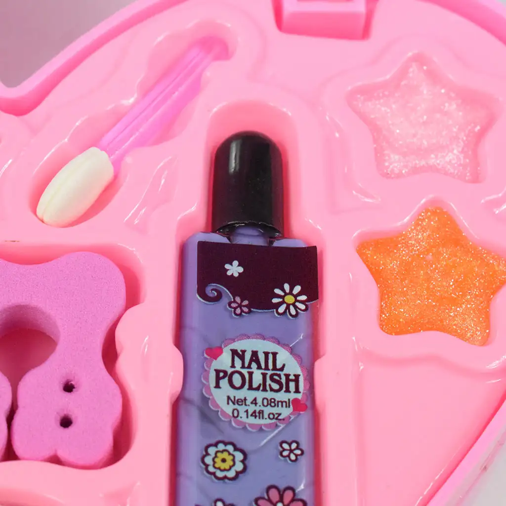 S&Lí Cosmetics: Prémium smink és köröm paletta szívalakú háromszintes dobozban kép 7