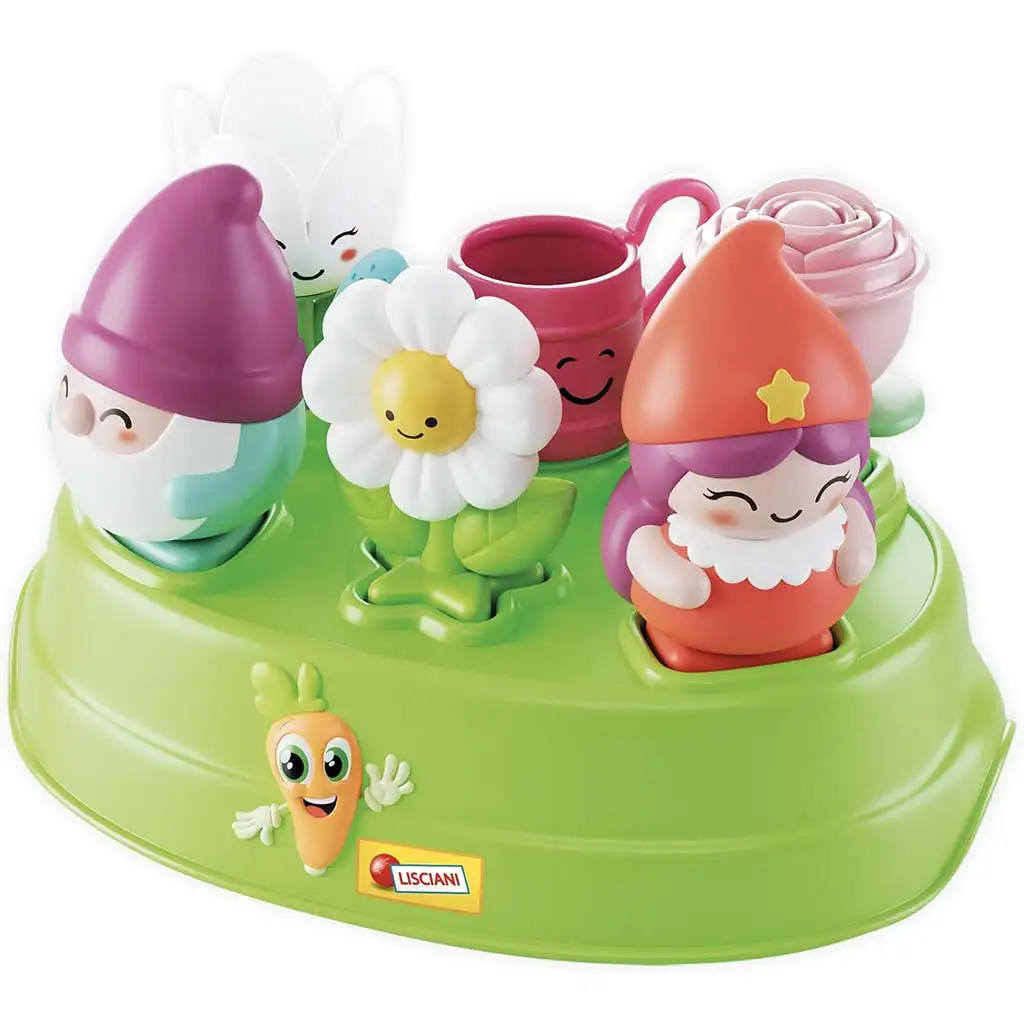 Carotina baby: Törpék és virágok formaillesztő játék - Lisciani kép 3