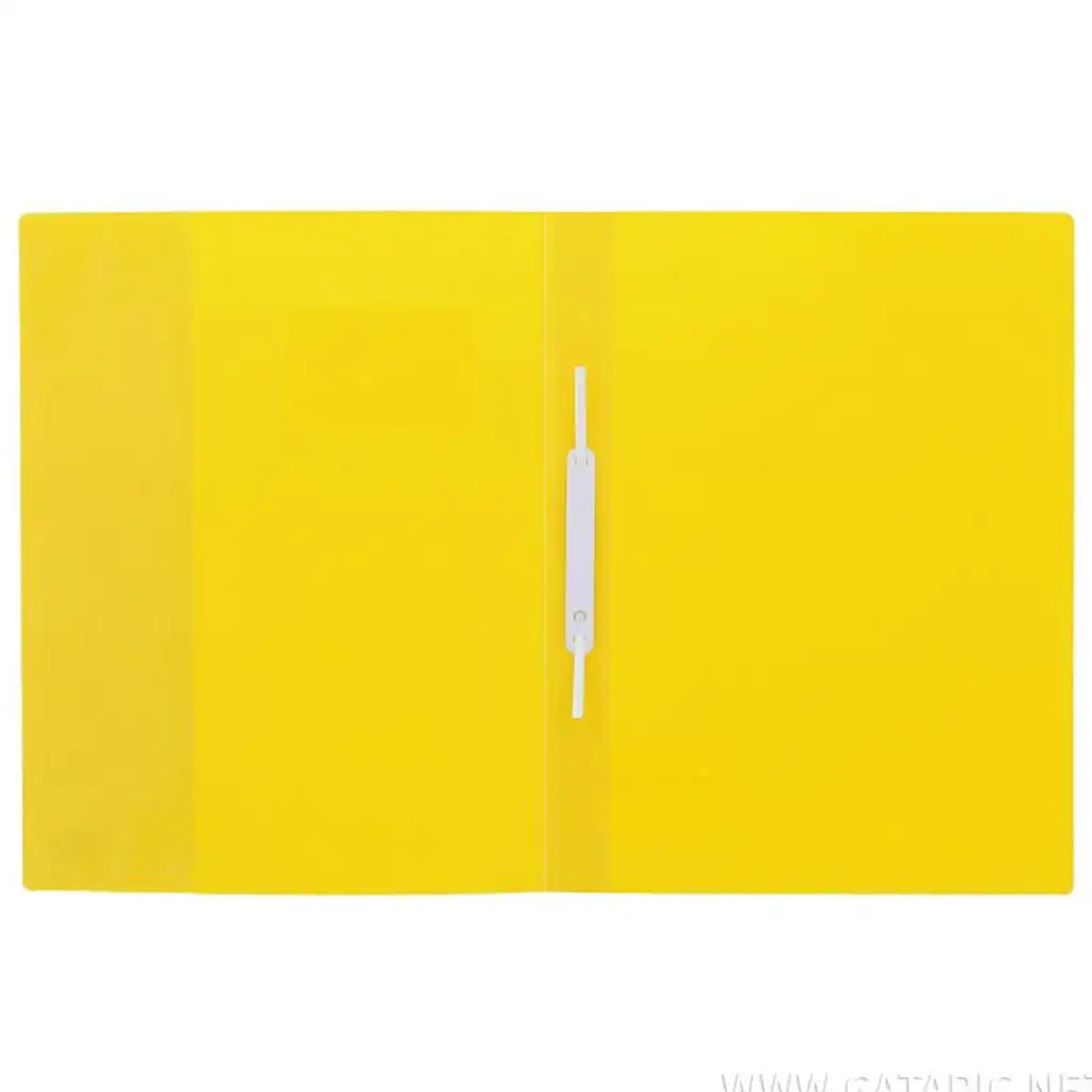Spirit: Lefűző mappa kártyatartóval sárga színben A4 kép 2