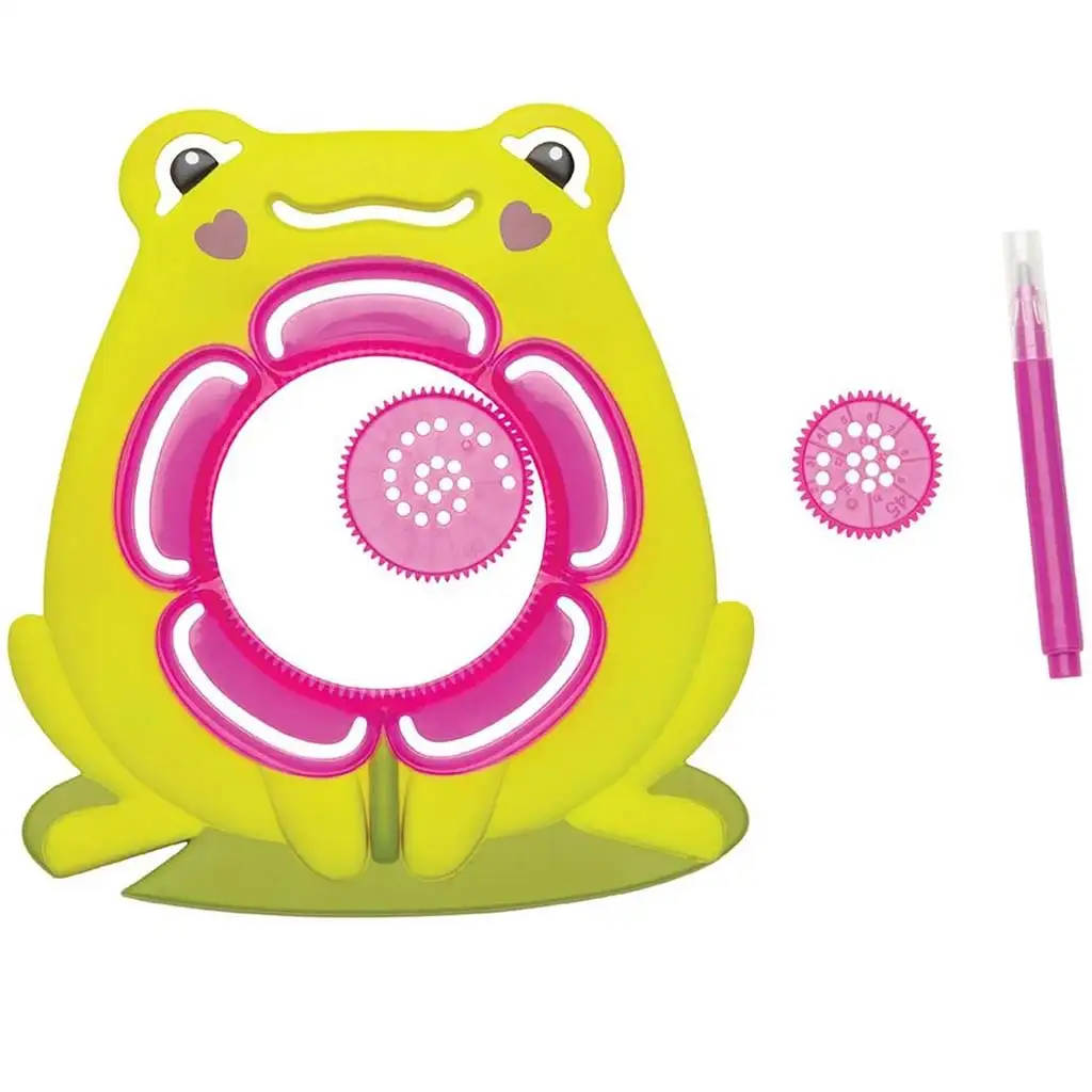Spirograph: Rajz pajtik kreatív szett - Béka kép 3