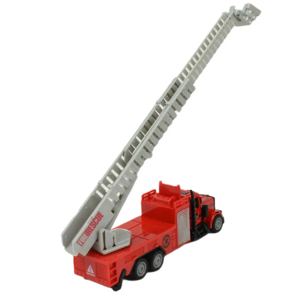 Fire Squad: Tűzoltó teherautó lendkerekes kialakítással kétféle változatban 1db kép 6