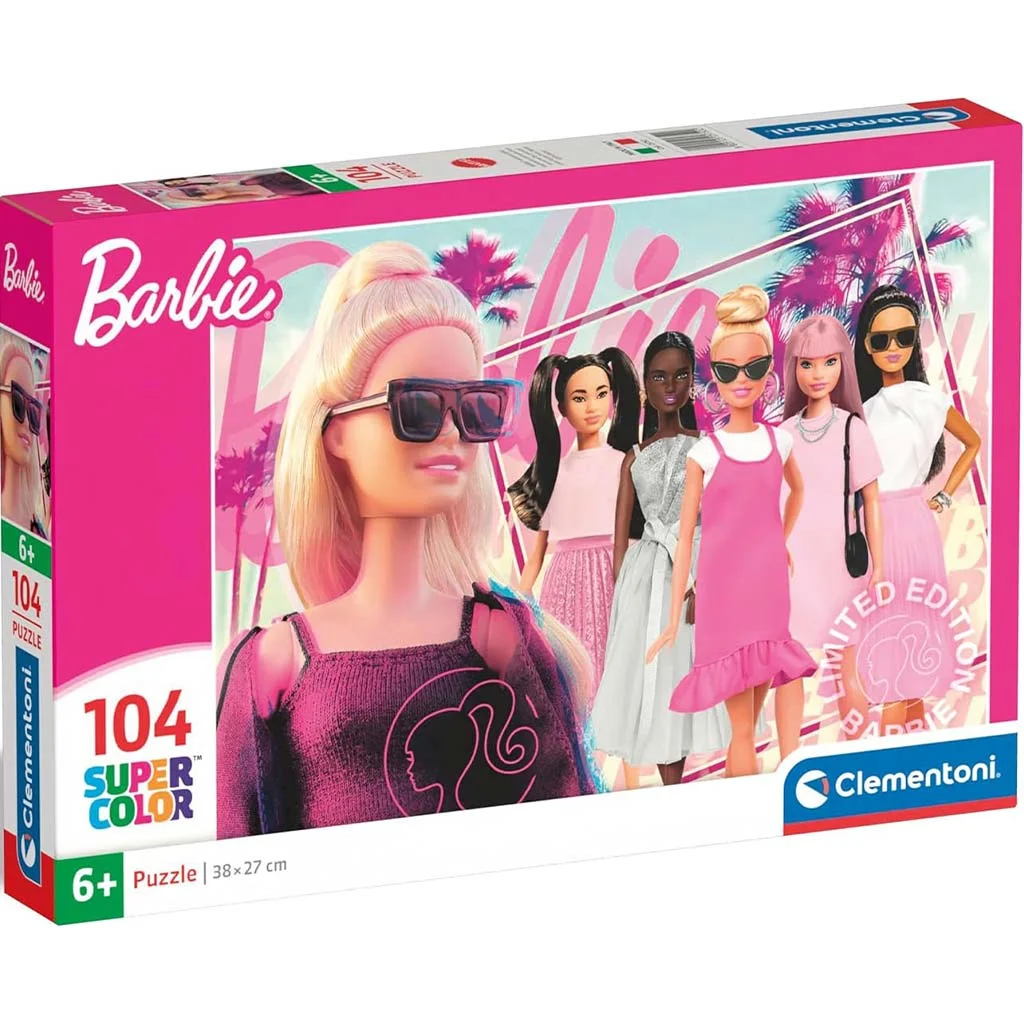 Divatos Barbie 104db-os Supercolor puzzle - Clementoni