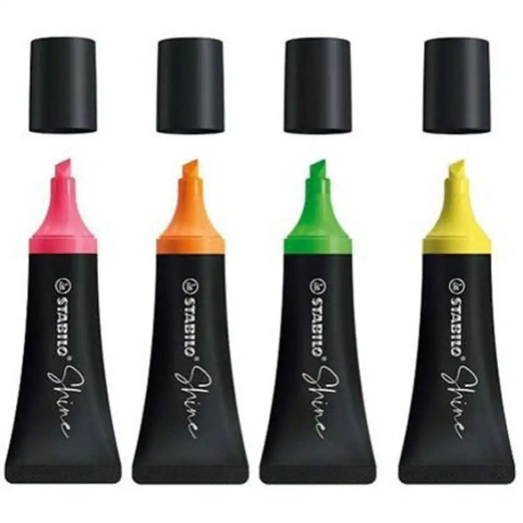 Stabilo: Shine szövegkiemelő készlet 4db-os kép 2