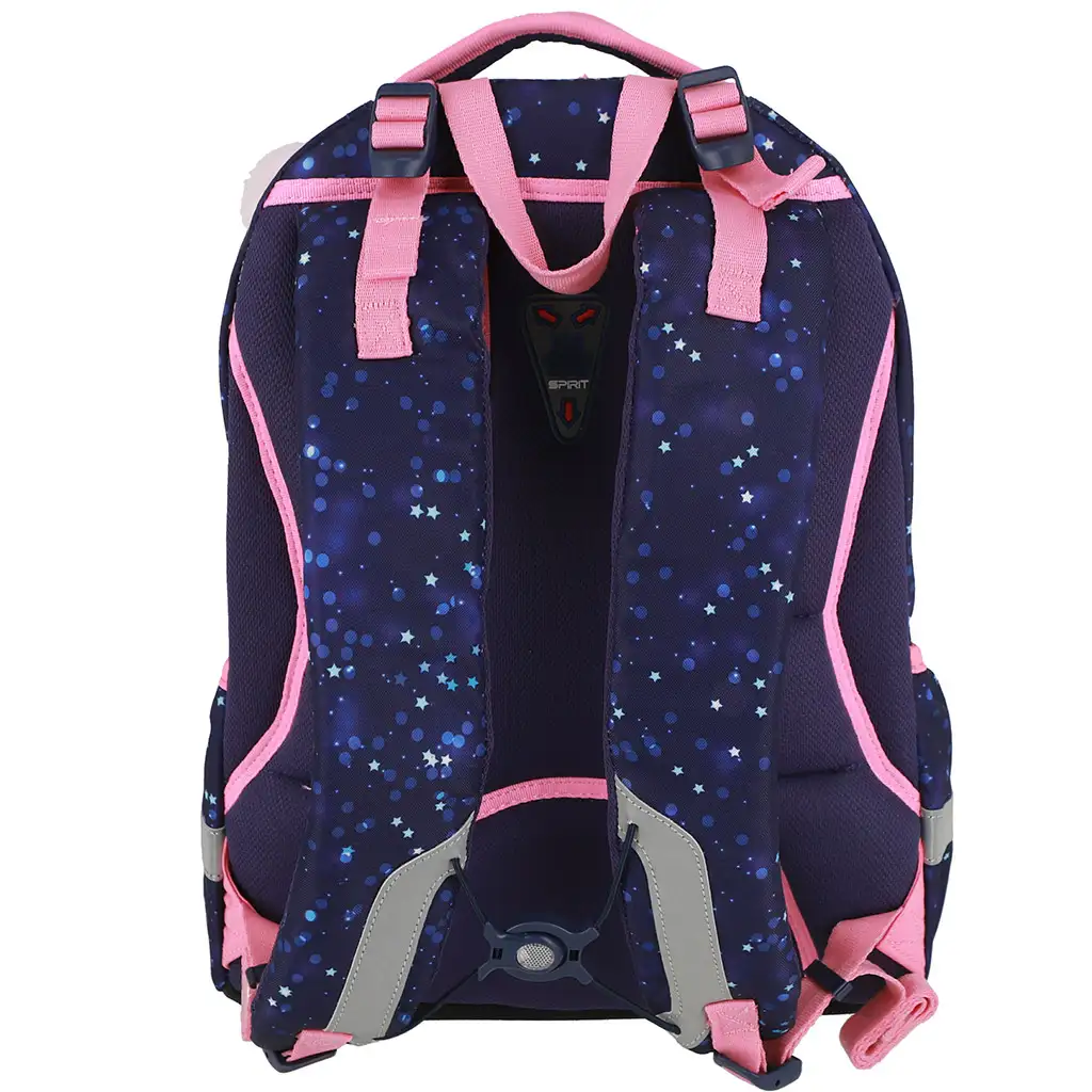 Spirit: White Horse lovas 3D mintás lekerekített iskolatáska, hátizsák 34x26x44cm kép 2