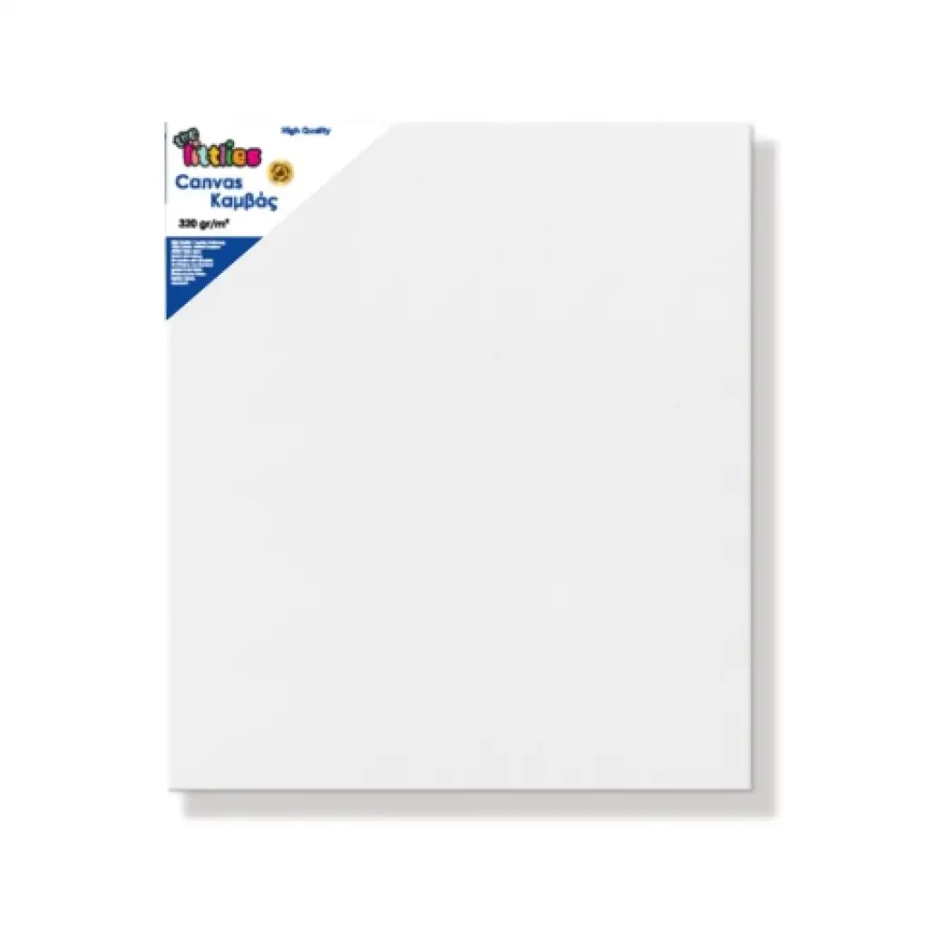 Feszített fehér festővászon 60x70cm