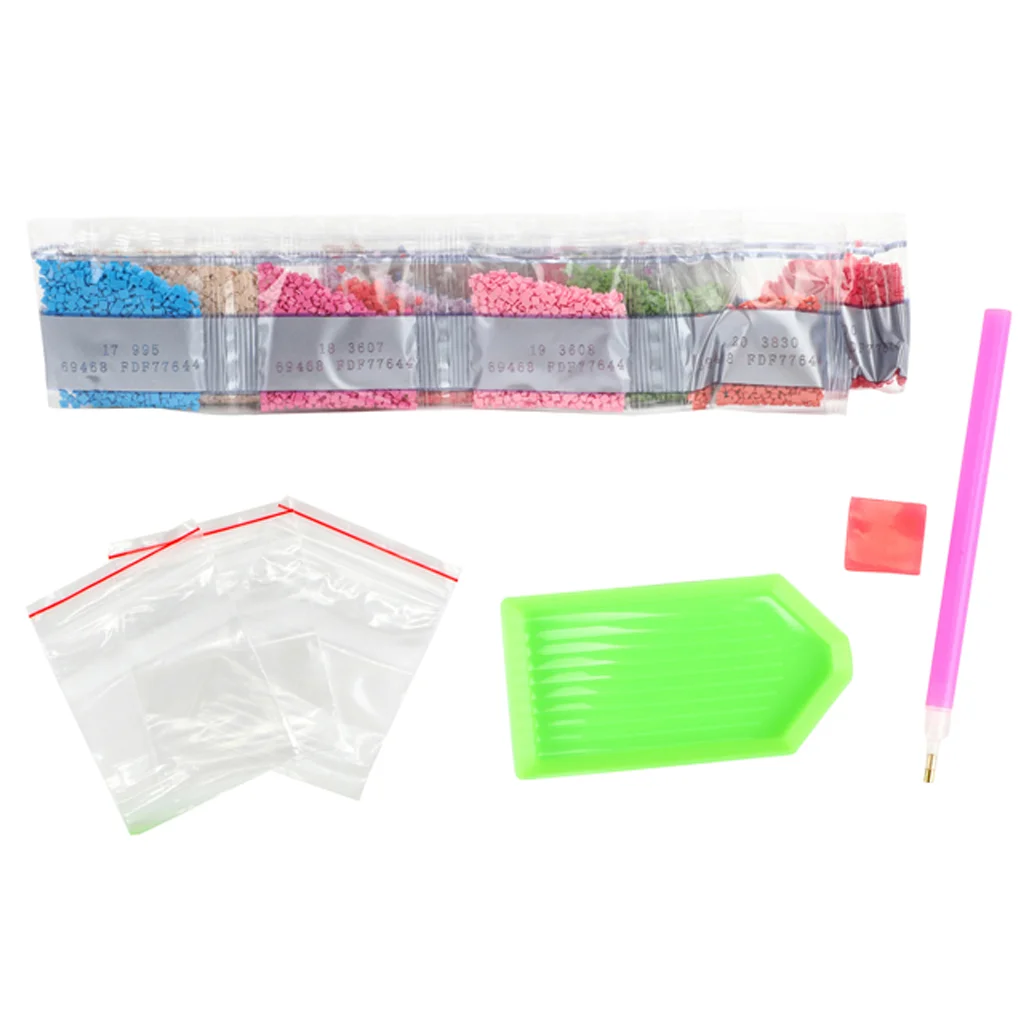 Gyémántszemes kirakó: Hőlégballon gyémántfestő szett 40x50cm kép 2