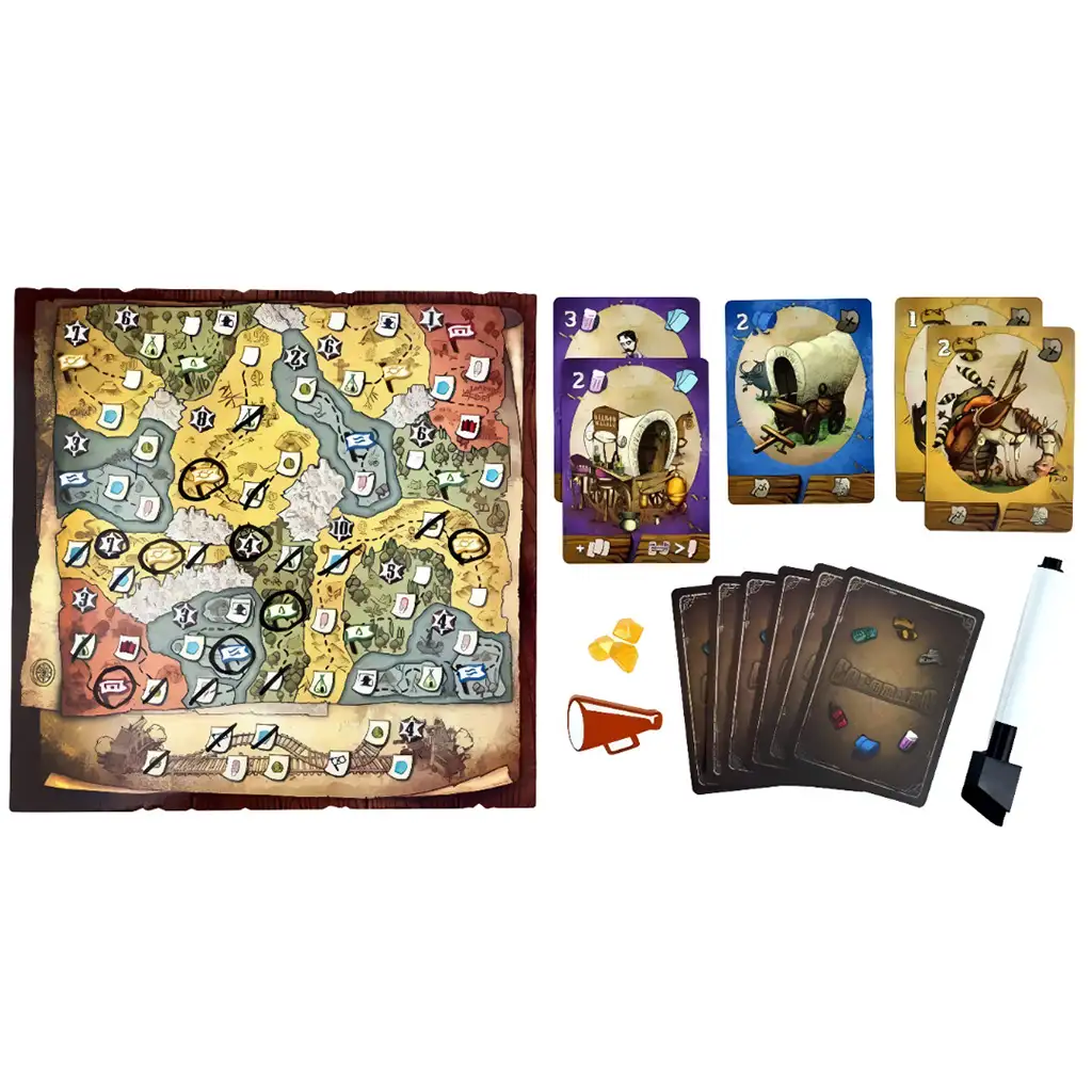 Colorado - Kalandok a vadnyugaton társasjáték kép 4