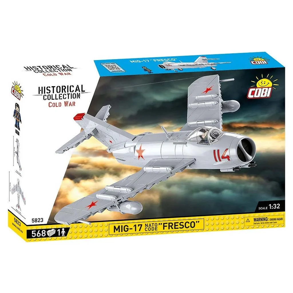 COBI: MiG-17 vadászrepülőgép építőjáték (5823)