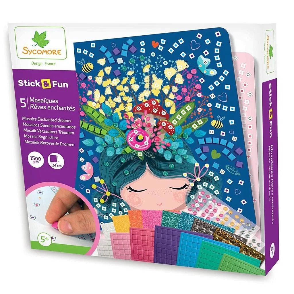 Sycomore Stick'N Fun Varázslatos álmok mozaikkép készítő szett