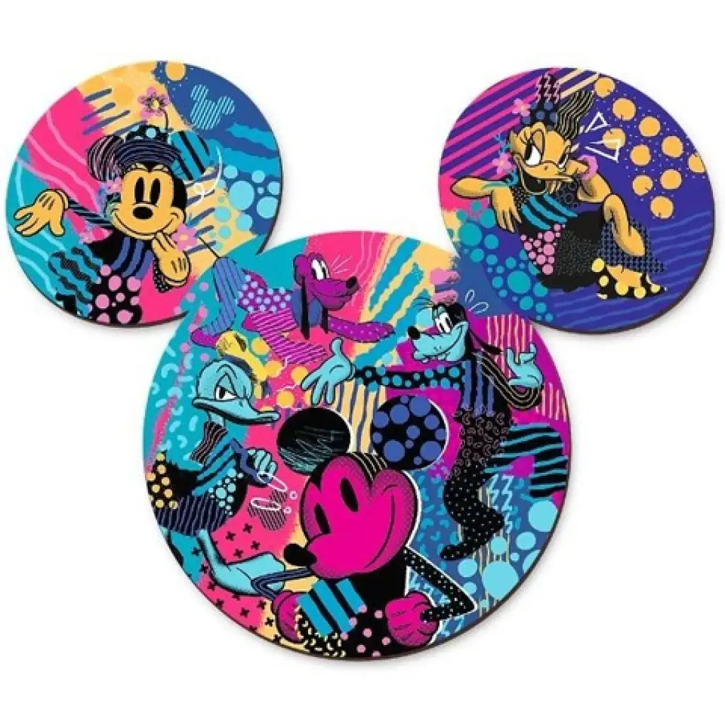 Wood Craft: Mickey egér 500+5db-os fa puzzle - Trefl kép 2