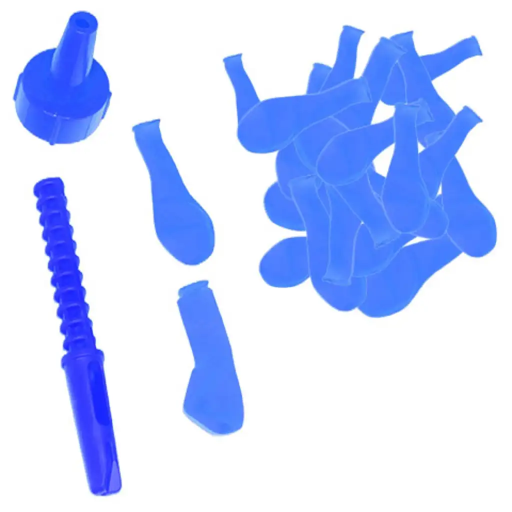 60 db-os vízibomba szett csapra erősíthető szűkítővel többféle színben kép 3