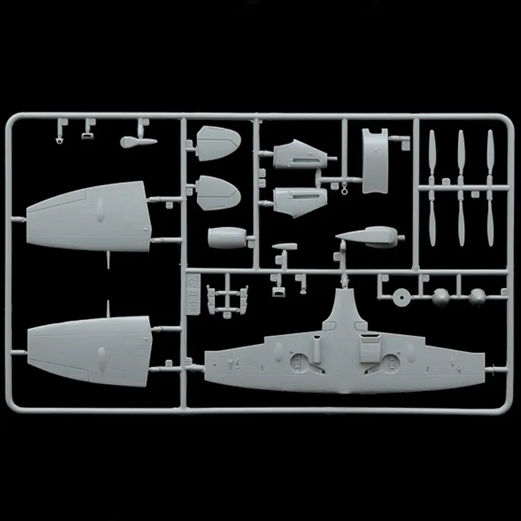Italeri 1/72 Spitfire Mk. Vb vadászrepülőgép makett kép 4