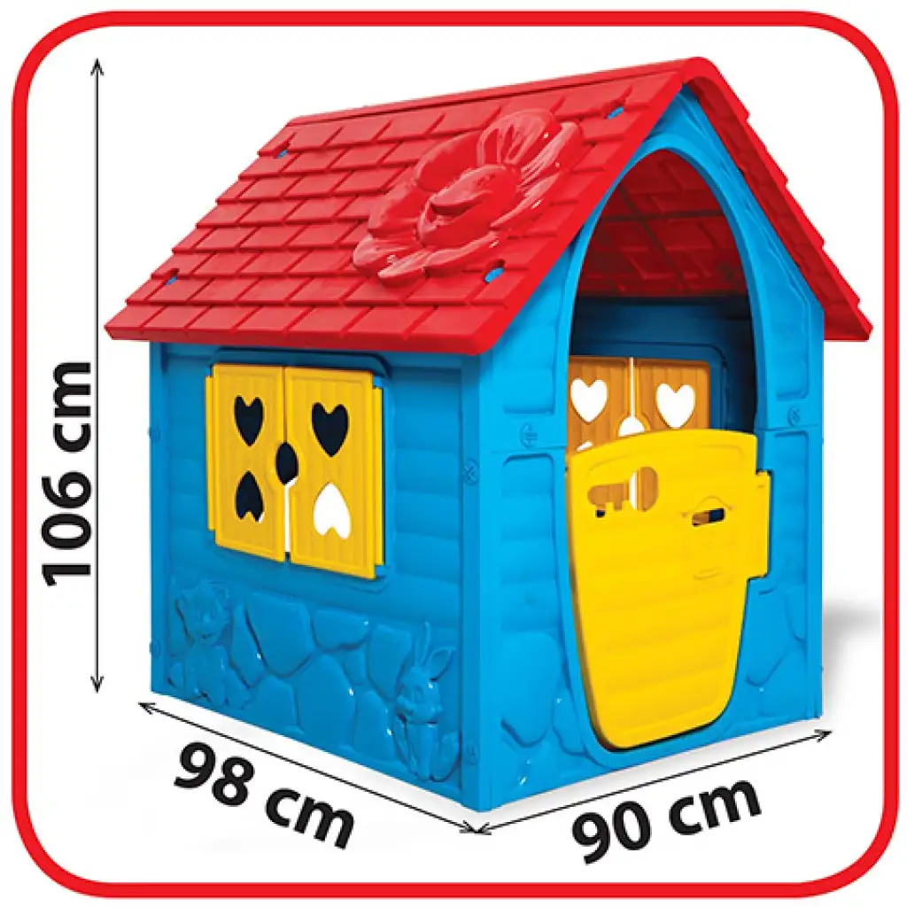 Első házam játszóház 106x98x90cm kép 2
