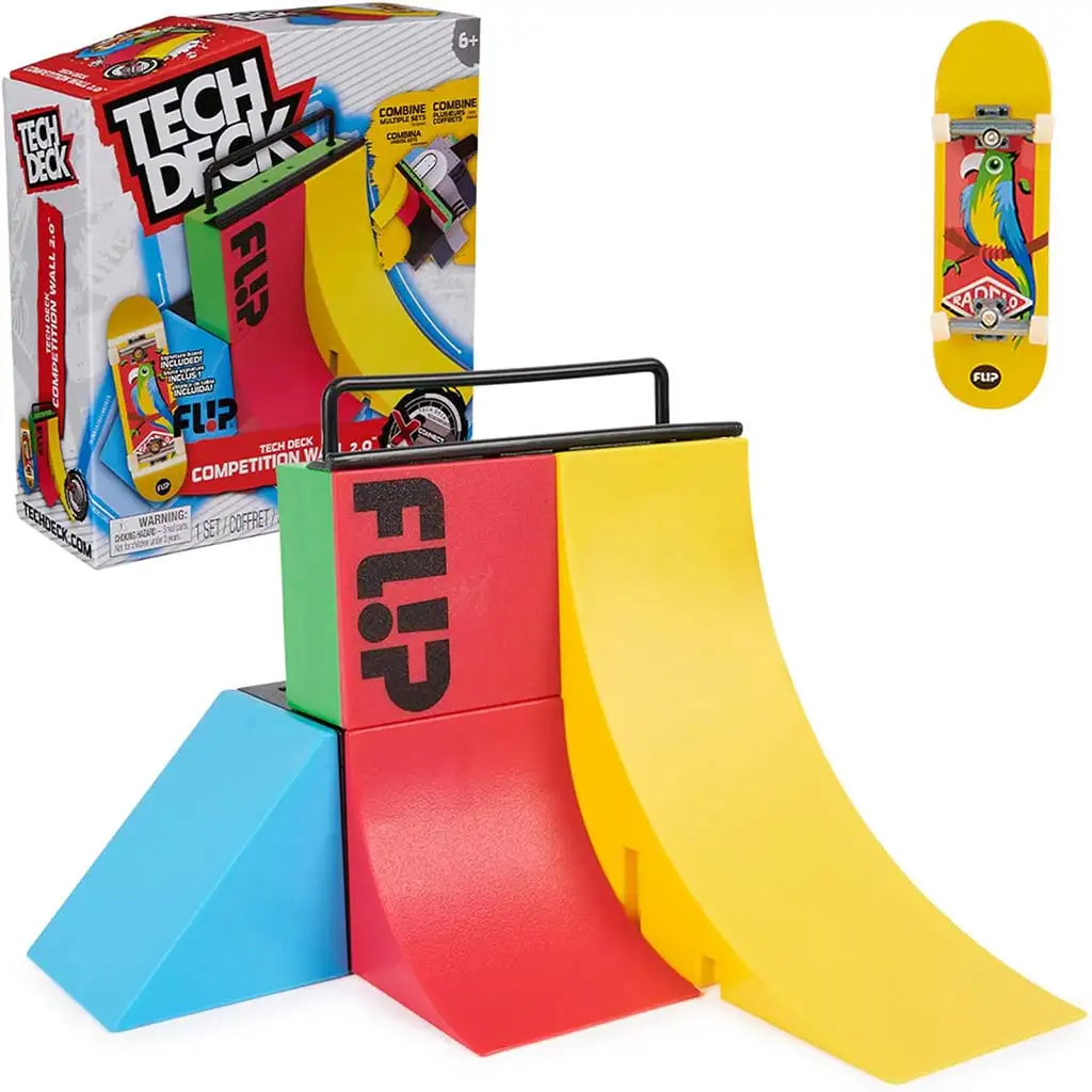 Tech Deck: Competinion Wall 2.0 pálya szett különleges ujjgördeszkával - Spin Master kép 2