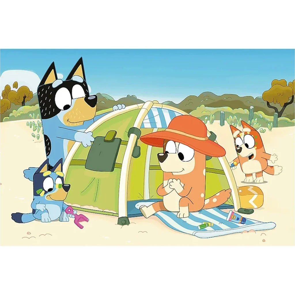 Bluey csodálatos napja 24 db-os Maxi puzzle - Trefl kép 2