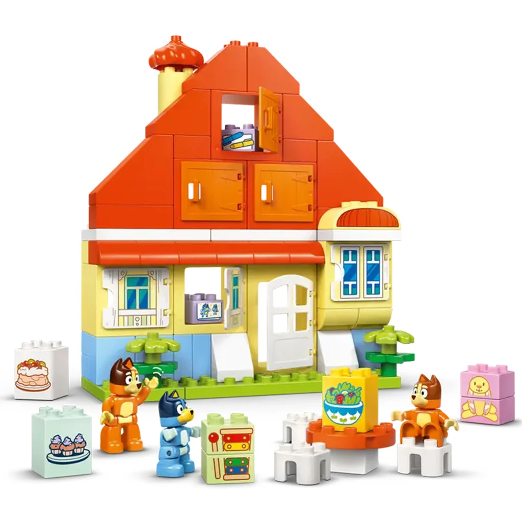 LEGO® DUPLO®: Bluey™ családi háza memóriajáték (10459) kép 5