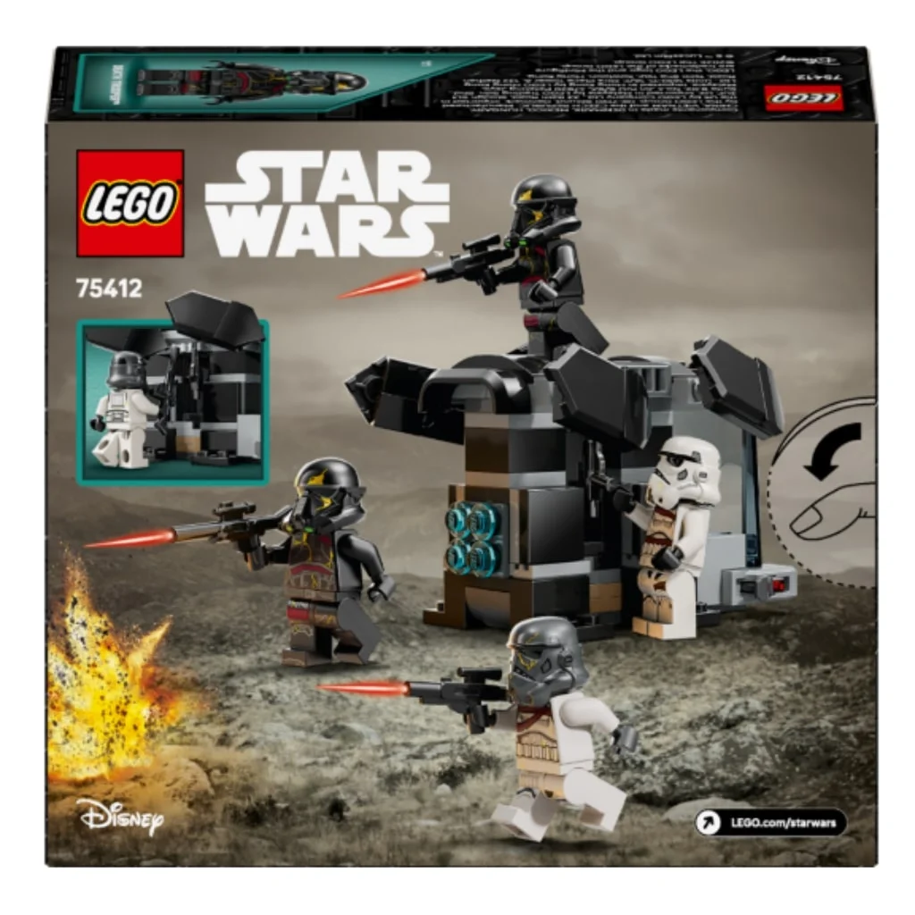 LEGO® Star Wars™: Halálcsillag katona és Night Trooper harci csomag (75412) kép 2