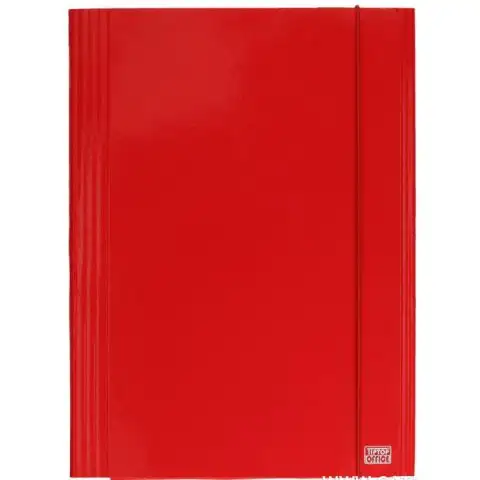 Spirit: Piros karton gumis mappa A4 900g-os