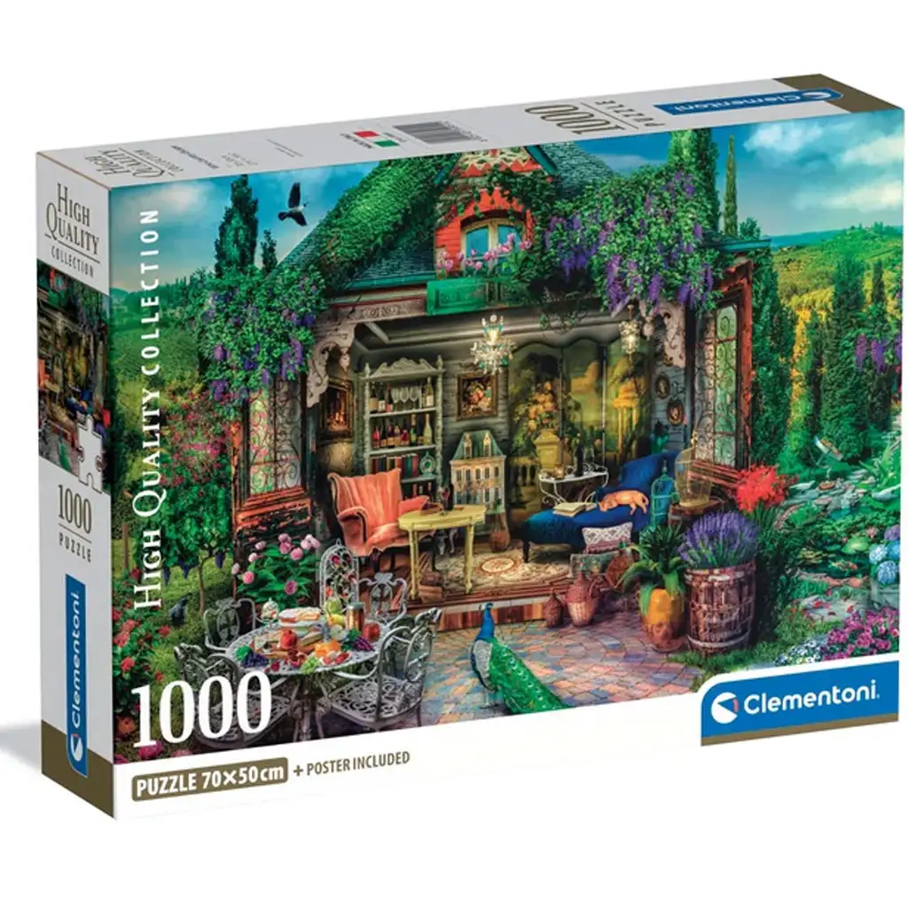 Villaterasz a borvidékről HQC 1000db-os puzzle - Clementoni