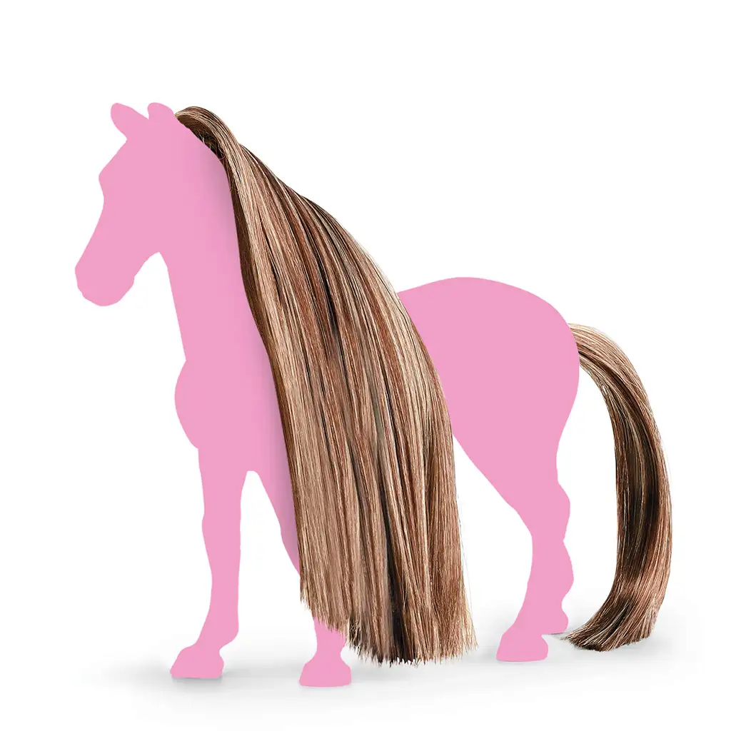 Schleich Horse Club: Sofia's Beauties - Aranybarna sörény és farok kiegészítő szett (42653) kép 2