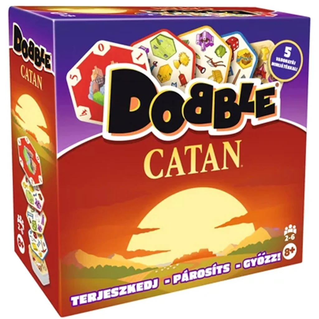 Dobble Catan társasjáték